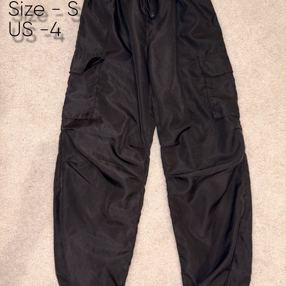 Black Cargo Pants